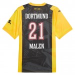Günstige Fußballtrikots Borussia Dortmund Malen 21 Anniversary 2023-24 Kurzarm